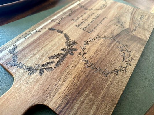 “Dear Santa” Charcuterie Board