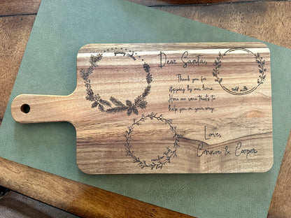 “Dear Santa” Charcuterie Board