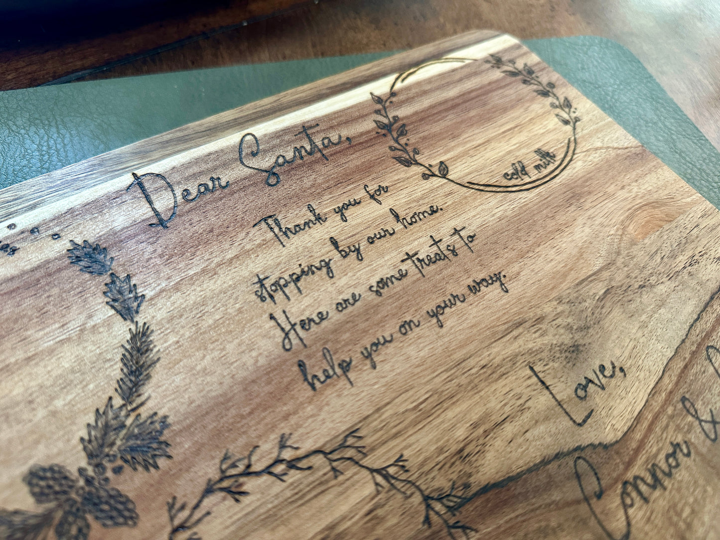 “Dear Santa” Charcuterie Board